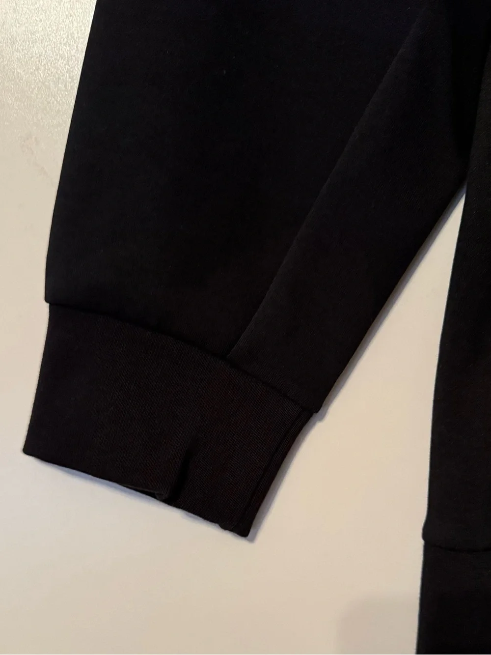 Polo by Ralph Lauren Black Half-Zip Sweatshirt with Red Pony